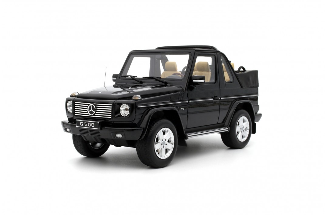 MERCEDES-BENZ G500 CABRIOLET 2007 OBSIDIAAN ZWART 