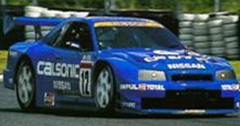 NISSAN SKYLINE GT-R N°12 CALSONIC GT500 JGTC 1999