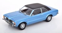 FORD ENGLAND - TAUNUS GT WITH VINYL ROOF 1971, BLUE MET MATT BLACK