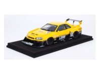 Nissan Skyline *LBWK* (ER34) Super Silhouette, GEEL/ZWART