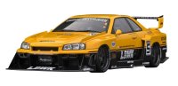 Nissan Skyline *LBWK* (ER34) Super Silhouette, JAUNE/NOIR