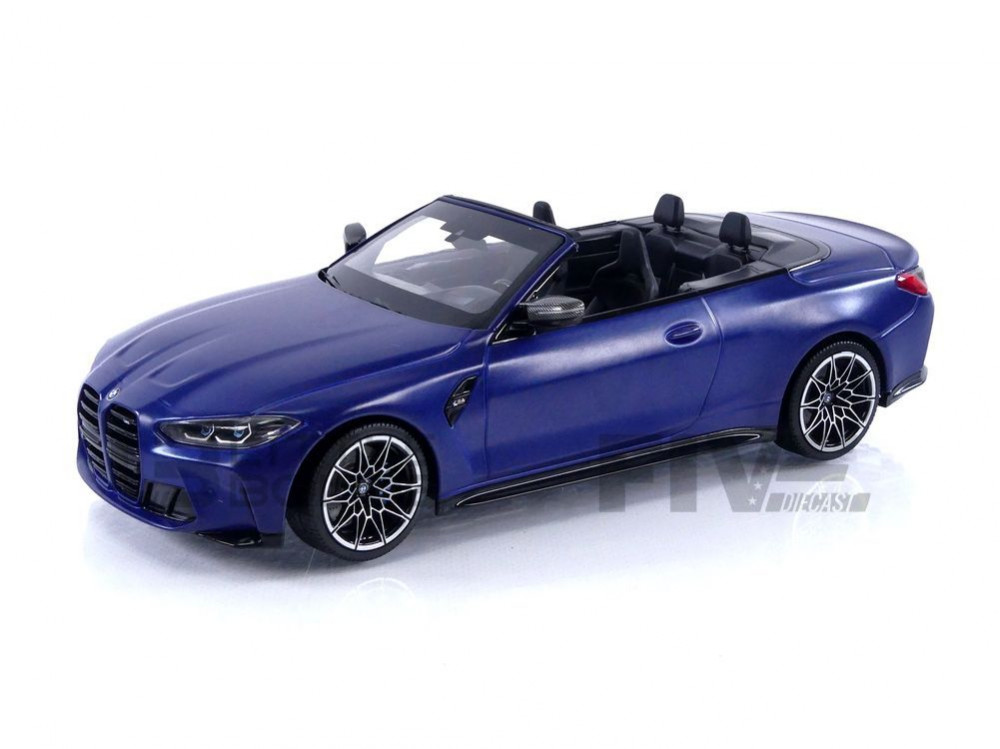 BMW M4 CABRIO – 2020 – MAT BLAUW METALLIC