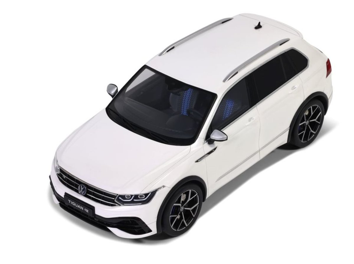 Schaalmodel Volkswagen Tiguan R White 2021 1/18