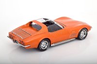 CHEVROLET - CORVETTE C3 1972 - WITH REMOVABLE ROOF PARTS - ORANGE