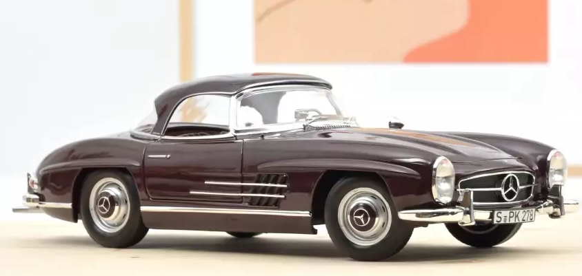 Mercedes-Benz 300 SL Roadster 1957 Rood