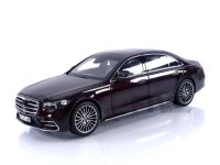 Mercedes-Benz S-Class AMG-Line 2021 Rouge metallic