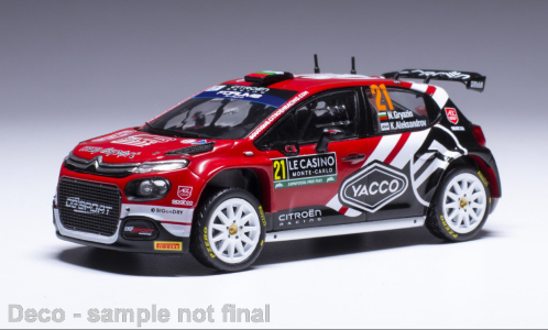 Citroen C3 Rally 2, No.21, WRC, Rallye Monte Carlo