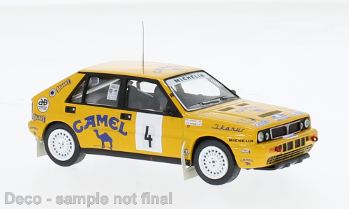 Lancia Delta Integrale 16V, No.4, Camel, Rally Boh