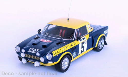 Fiat 124 Abarth Rallye, No.5, Olio Fiat, Rallye WM