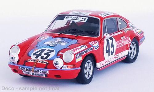 Porsche 911 T/R, No.43, 24h Le Mans, J-P.Bodin/G.C