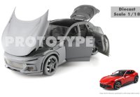 Ferrari Purosangue Diecast Opens Rosso Corsa - Luxe Pakket