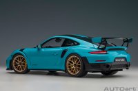 Porsche 911 (991.2) GT2 RS Weissach-pakket (Miami Blue)