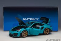 Porsche 911 (991.2) GT2 RS Weissach-pakket (Miami Blue)