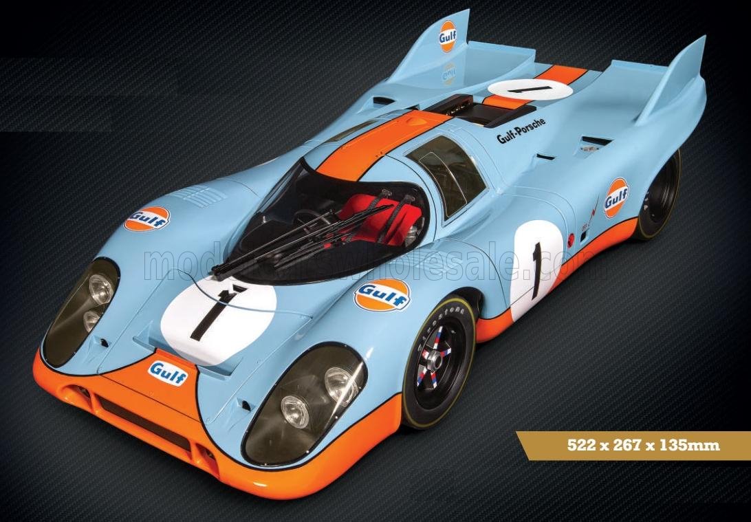 PORSCHE - 917K N 1 RACING GULF EDITION 1971 - LIGH