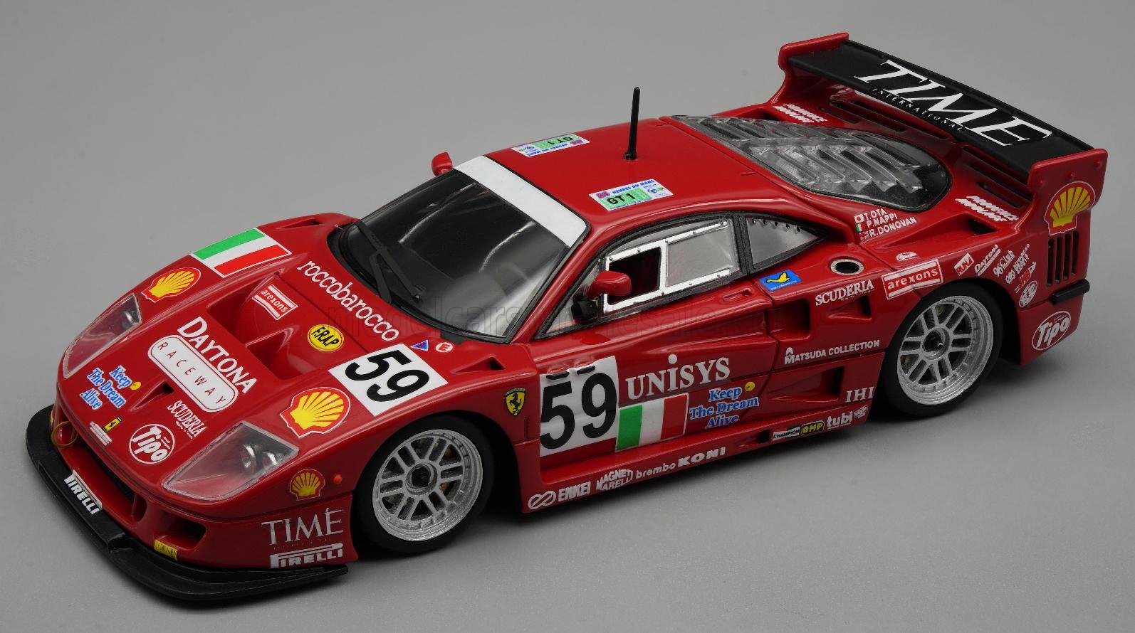 FERRARI - F40 LM 3.5L TURBO V8 TEAM ENNEA SRL N 59