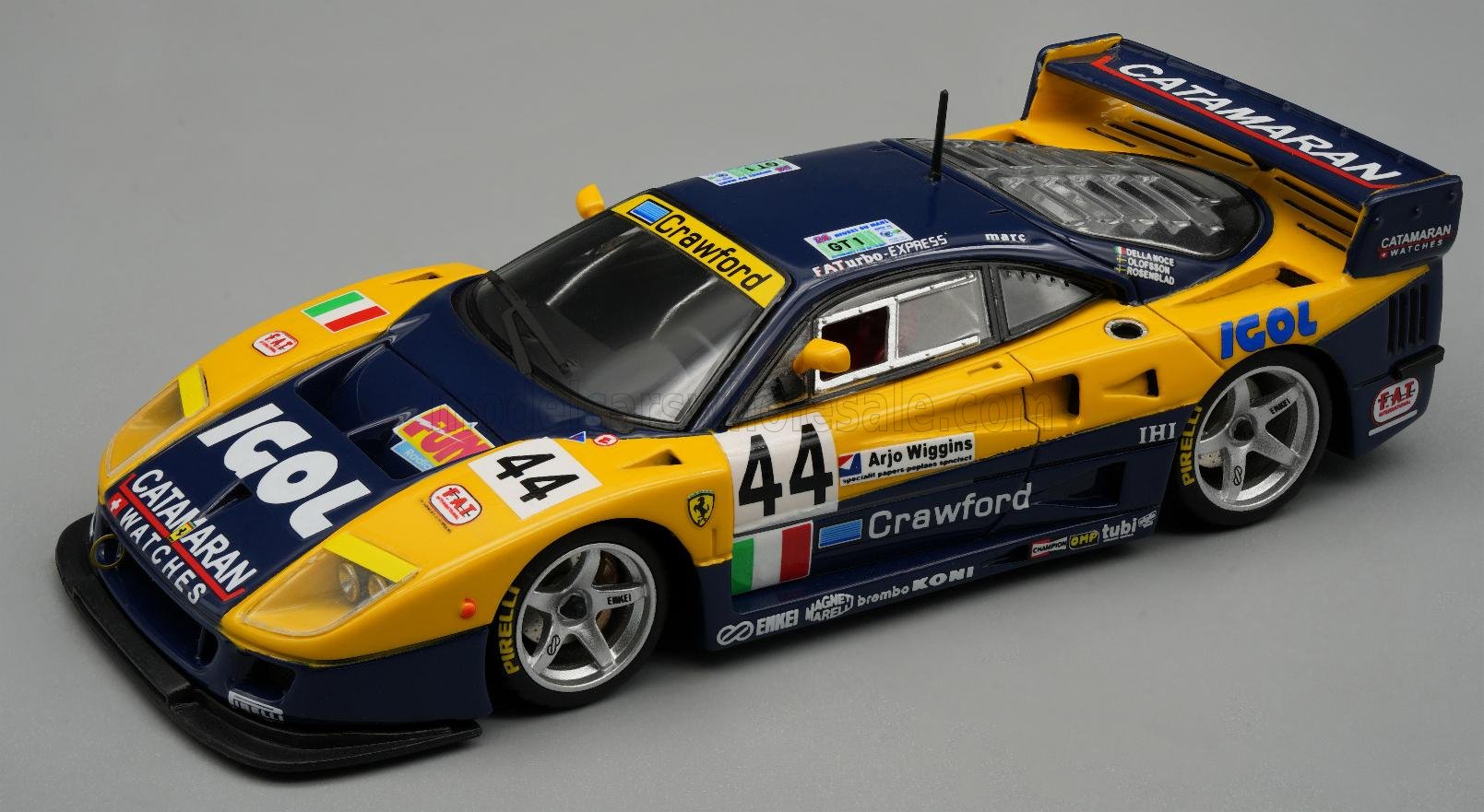 FERRARI - F40 LM 3.5L TURBO V8 TEAM ENNEA SRL IGOL