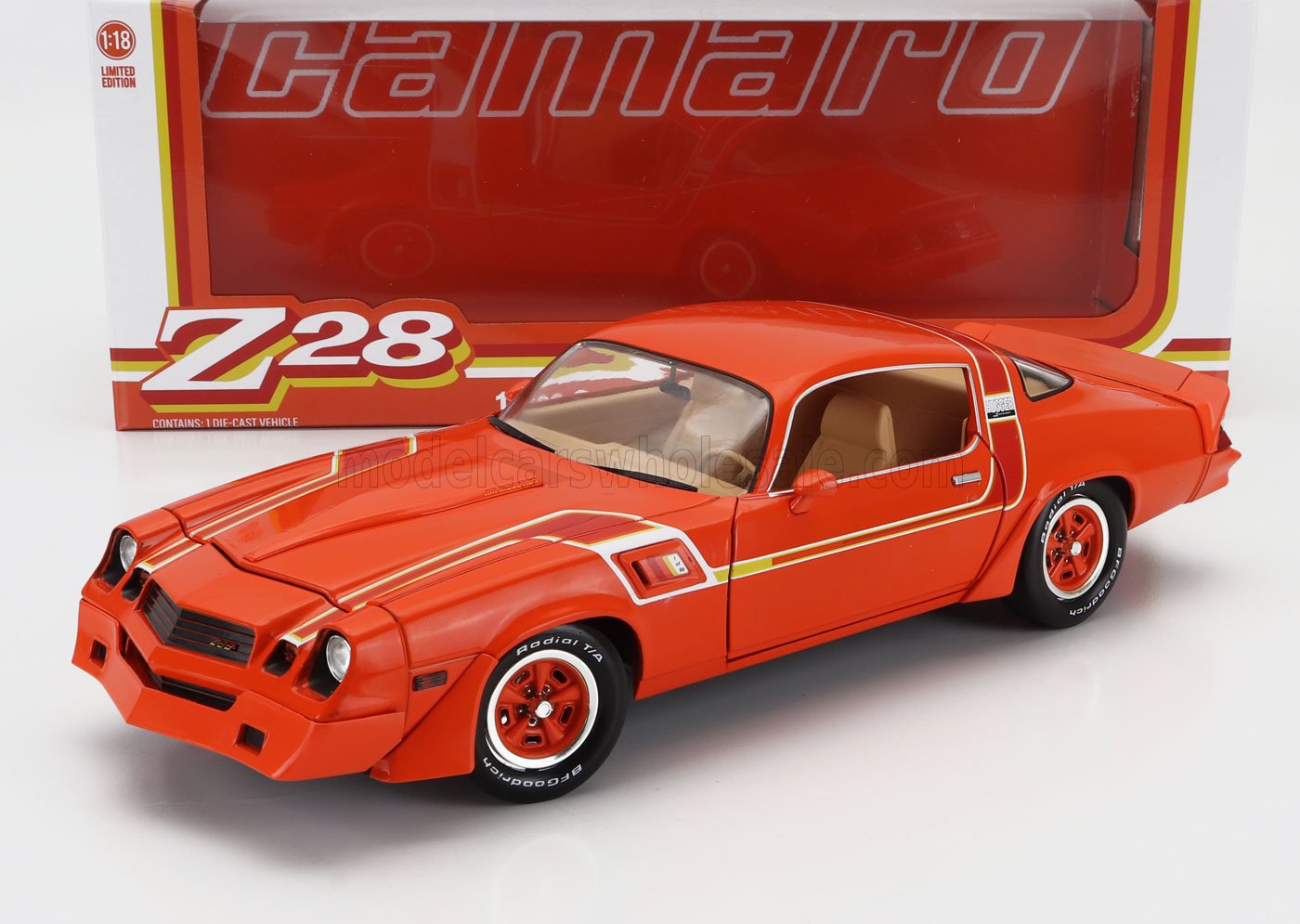 CHEVROLET - CAMARO Z/28 COUPE 1980 - ORANGE