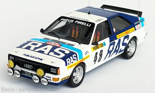 Audi quattro, No.48, Rallye WM, Rallye Monte Carlo