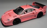 FERRARI - F40 LM PRESS VERSION 1996 - WITH 5 SPOKE BLACK RIMS - PINK MET