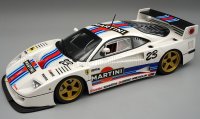 FERRARI - F40 LM N 23 MARTINI RACING VERSION 1996 - WITH 5 SPOKE GOLD RIMS