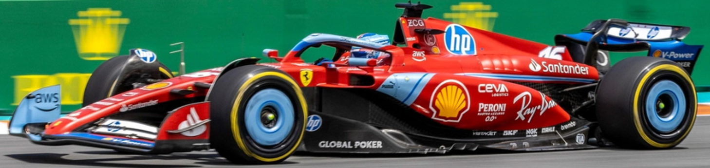 Ferrari SF-24 Miami GP 2024 Charles Leclerc 3rd Pl