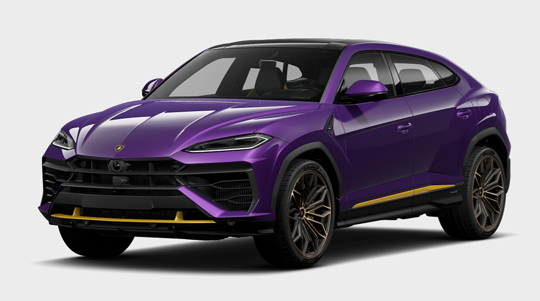 Lamborghini Urus SE Viola Pasifae with Carbon Roof