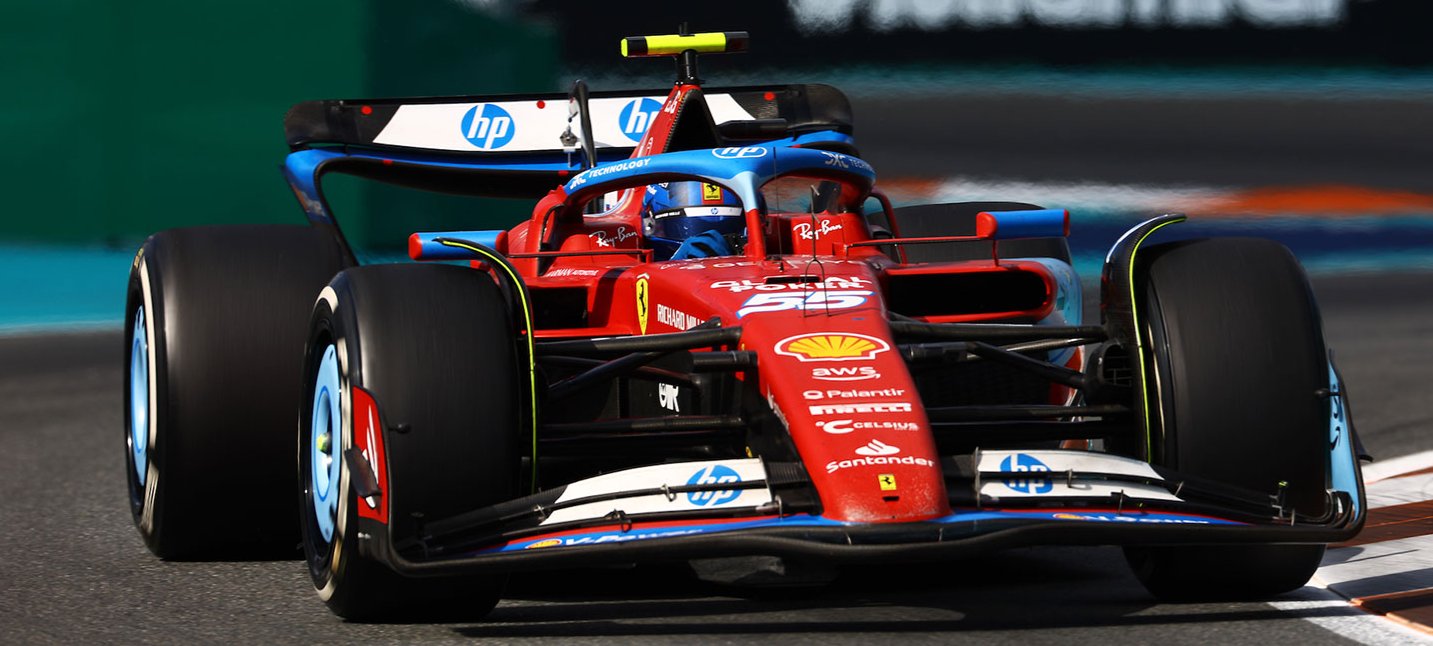 Ferrari SF-24 Miami GP 2024 Carlos Sainz 5th Place