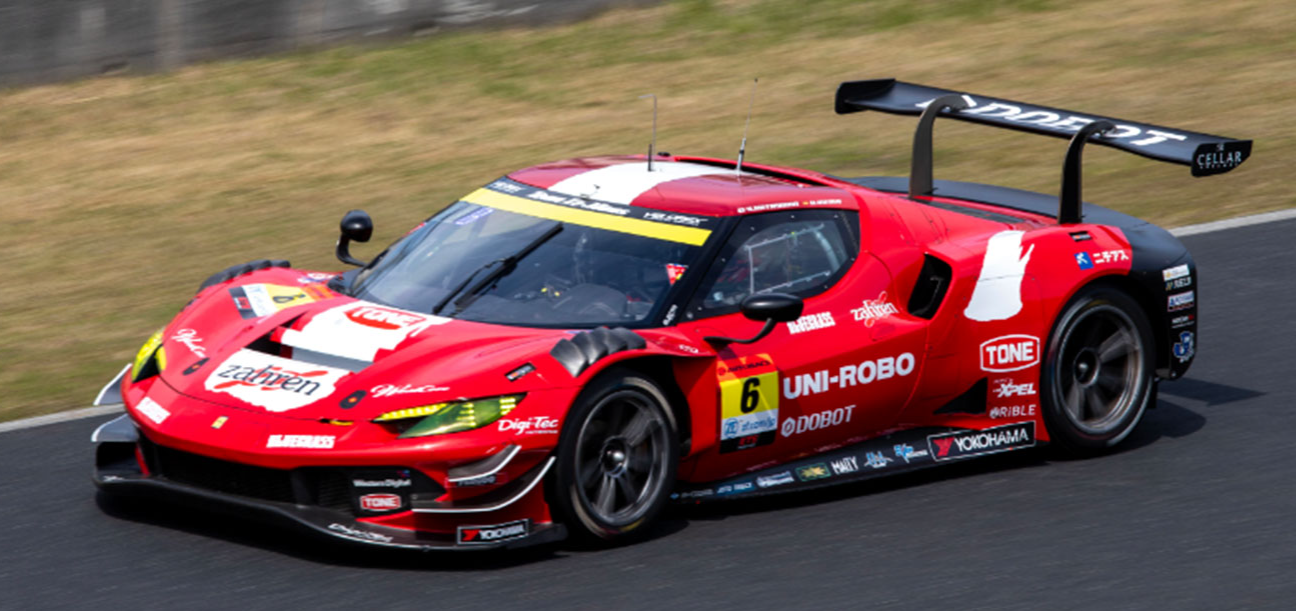 Ferrari 296 GT3 No. 6 GT300 Super GT 2024 Team LeM