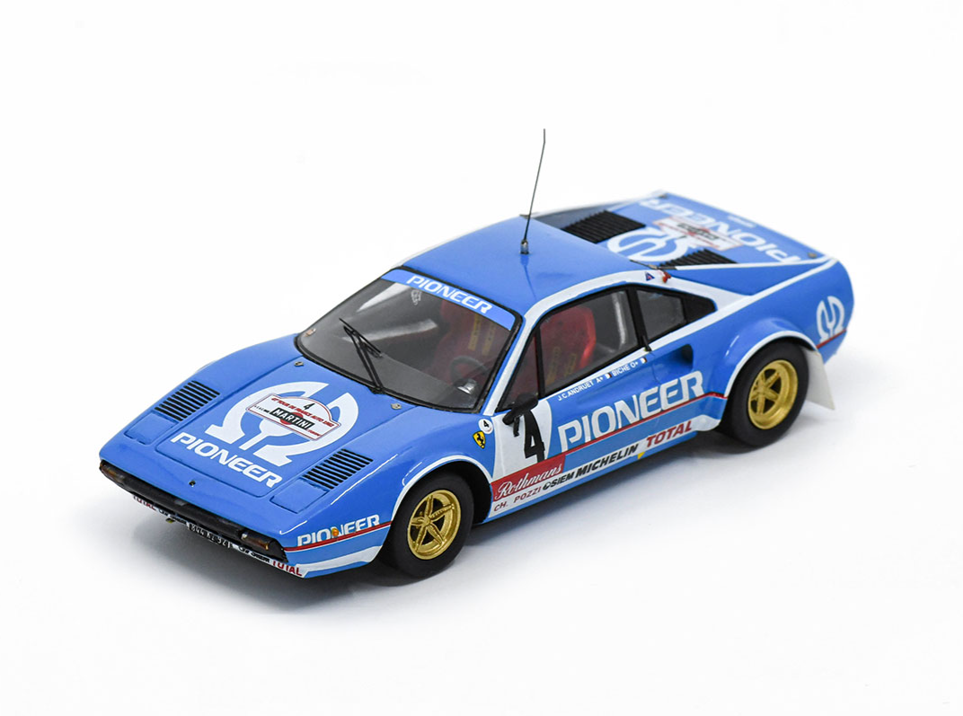 Ferrari 308 GR4 No.4 Winner TDF 1982 J.C Andruet "