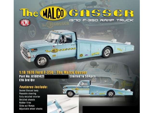 Ford F-350 Ramp Truck *The Malco Gasser*, light bl