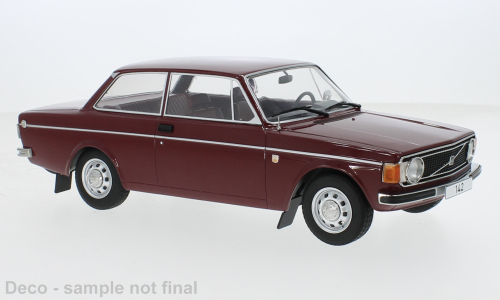 Volvo 142, donker rood, 1973