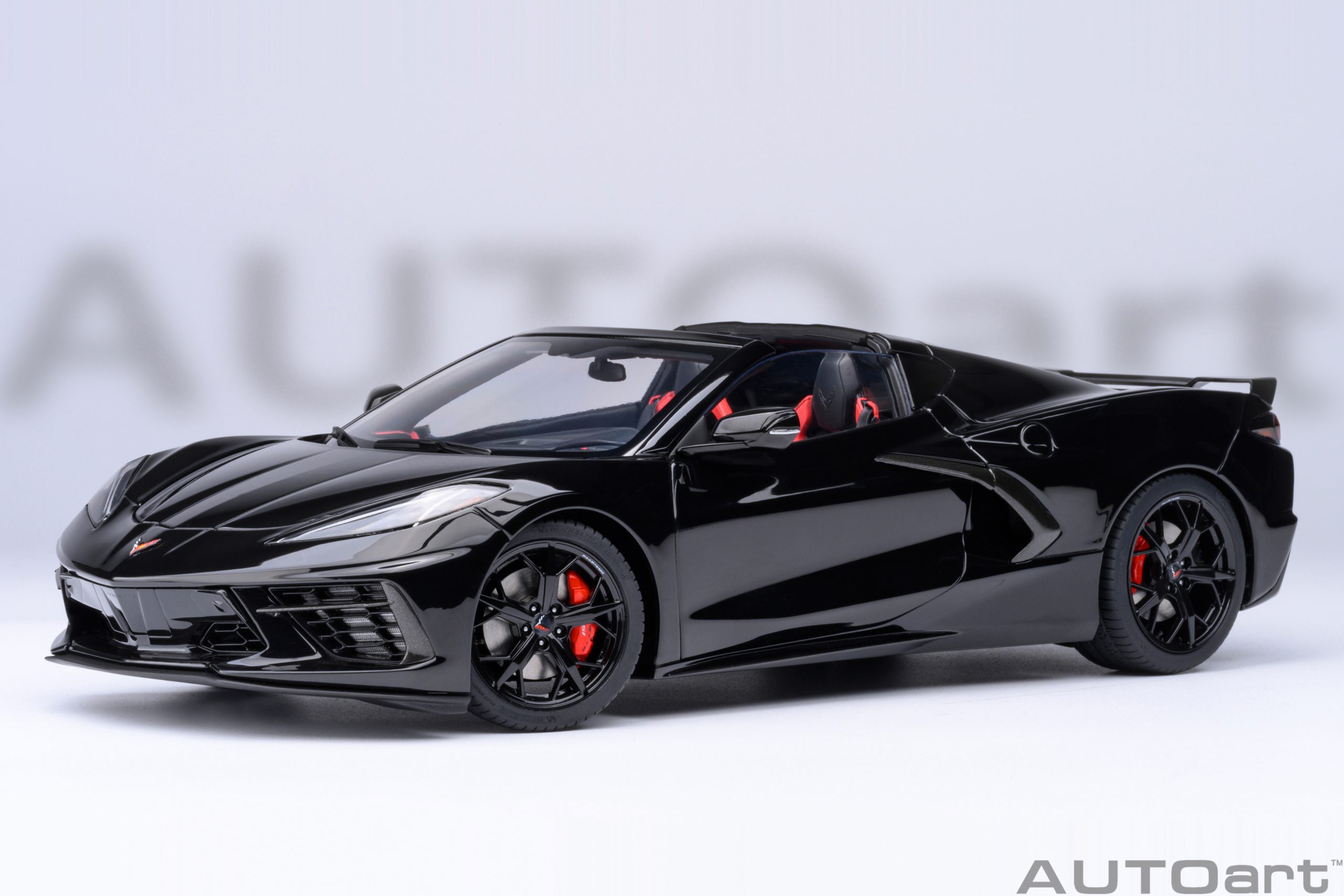 Chevrolet Corvette C8 Stingray Z51 (zwart)