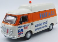 FIAT - 238 TETTO ALTO VAN ACI ASSISTENZA VACANZE 1970 - WHITE ORANGE