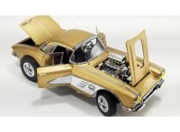 Chevrolet Corvette Gasser, Rat Fink's *The Fugitive Vette*, white/orange 1961