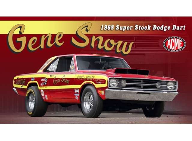 Dodge Dart Super Stock *Gene Snow*, red/yellow 196