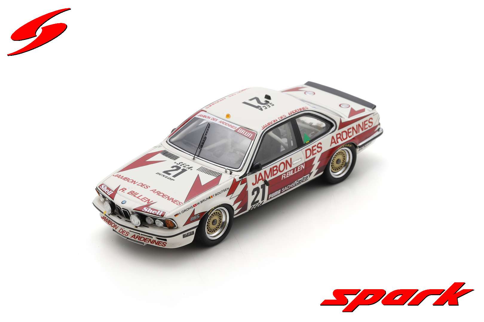 BMW 635 CSI NO.21 24H SPA 1985 W. BRUN - TH. BOUTS