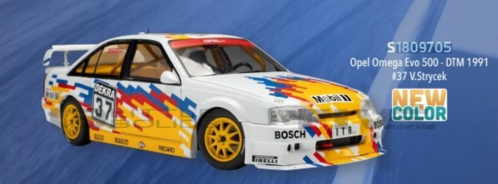 OPEL OMEGA EVO 500 WHITE #37 V.STRYCEK DTM 1991