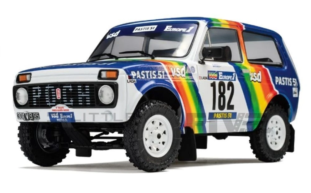 LADA NIVA WHITE #182 JABOUILLE/SARDOU PARIS-DAKAR 