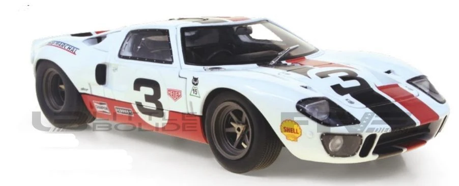 FORD GT40 MK.1 ERIC DEAN DESIGN WHITE 2015