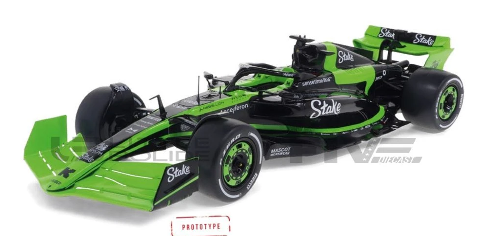 STAKE KICK SAUBER C44 SHOWCAR VERSION BLACK 2024