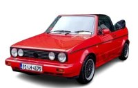 VOLKSWAGEN GOLF MKI CONVERTIBLE SPORTLINE RED 1992