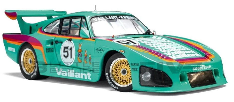 PORSCHE 935 K3 GREEN #51 VAILLANT 1977