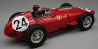 FERRARI - F1 DINO 246/256 TEAM SCUDERIA FERRARI N 24 WINNER REIMS GP (with pilot figure) 1959 TONY BROOKS