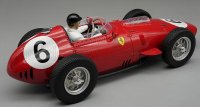 FERRARI - F1 DINO 246/256 TEAM SCUDERIA FERRARI N 6 2nd AVUS GERMANY GP (with pilot figure) 1959 DANIEL GURNEY