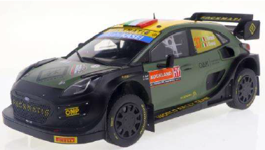 FORD PUMA RALLY 1 BLACK #7 BERTELLI/SCATTOLIN RALL