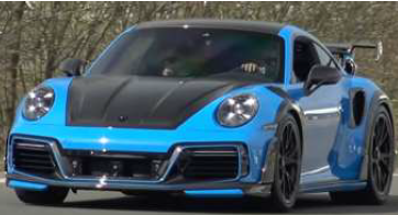 PORSCHE 992 TECHART GT STREET R BLUE 2023