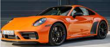 PORSCHE 992 CARRERA 4 GTS ORANGE 2023