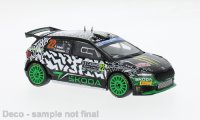 Skoda Fabia Rally2, No.22, WRC, Rallye Monte Carlo, O.Solberg/E.Edmondson, 2024