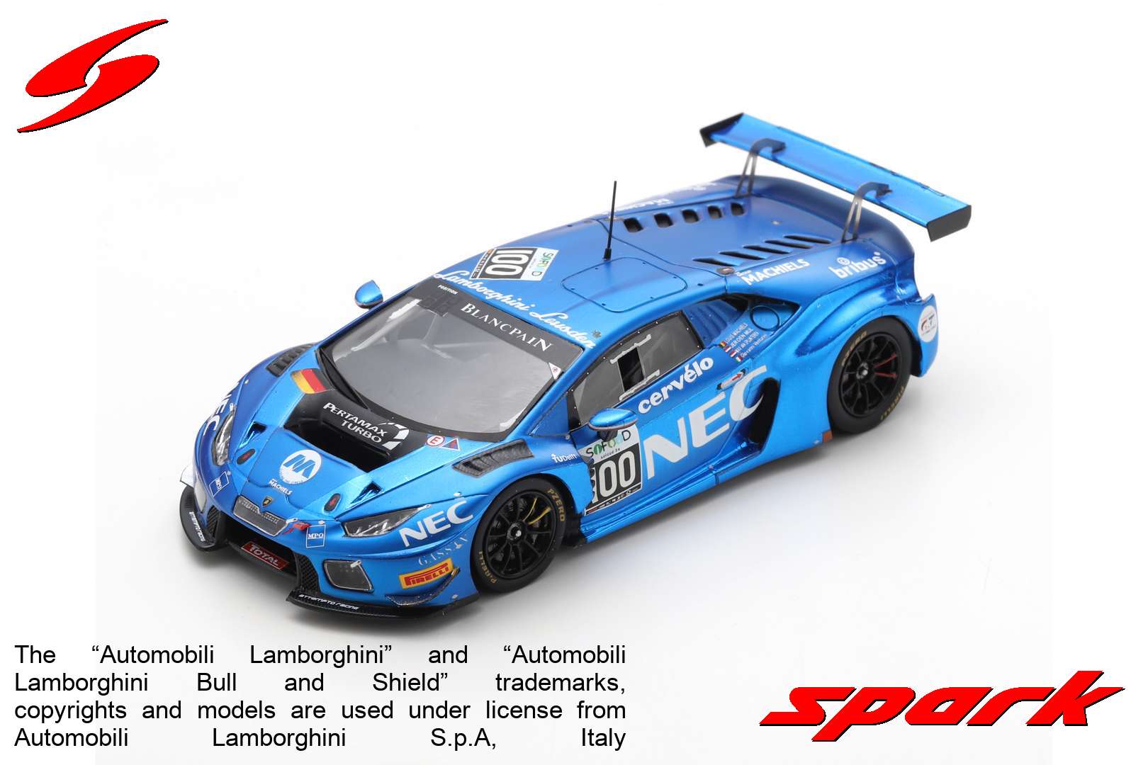 LAMBORGHINI HURACÁN GT3 NO.100 ATTEMPTO RACING 24