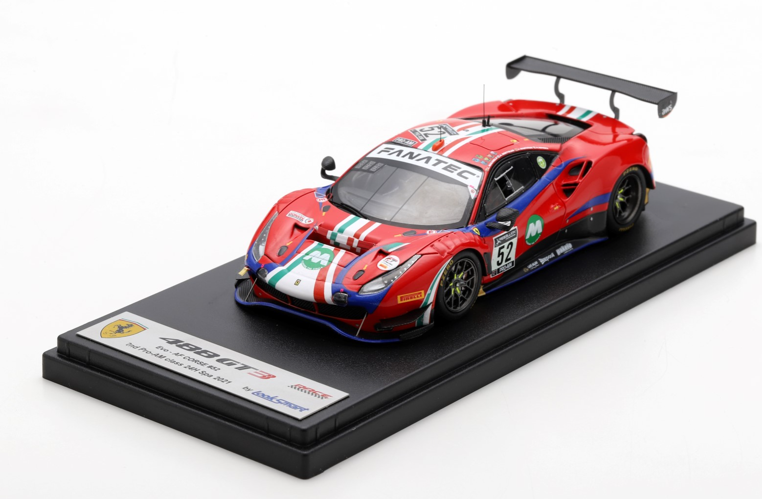 LOOK SMART Ferrari 488 GT3 #52 MACHIELS/WARTIQUE/B